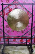 Traditional Wind Gong Feng 24"(60cm) with stand, bag and beater